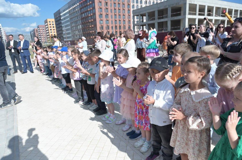 В ЖК "Ильинские луга" открыли детский сад на 350 мест