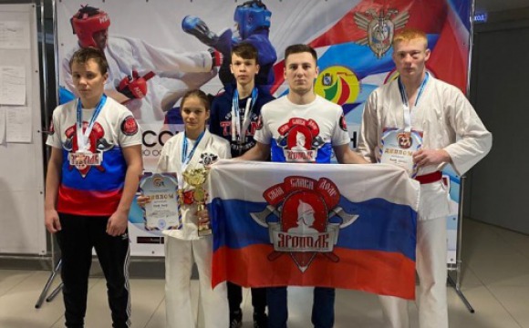 Красногорские рукопашники успешно выступили на Всероссийском турнире в Курске