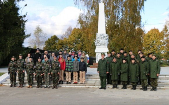 Юные патриоты посетили мемориал «Рубеж обороны Москвы»