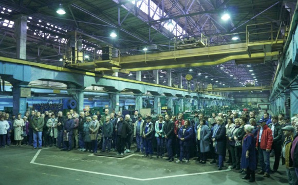 Сотрудников завода "Бецема" поздравили с наступающим днем машиностроителя