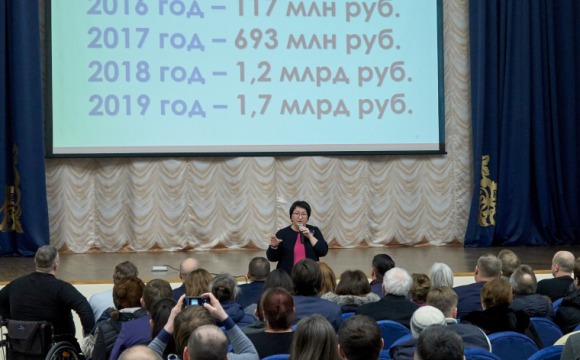 Эльмира Хаймурзина встретилась с жителями Отрадненского