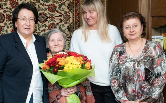 Жительница Красногорска празднует 95-летие