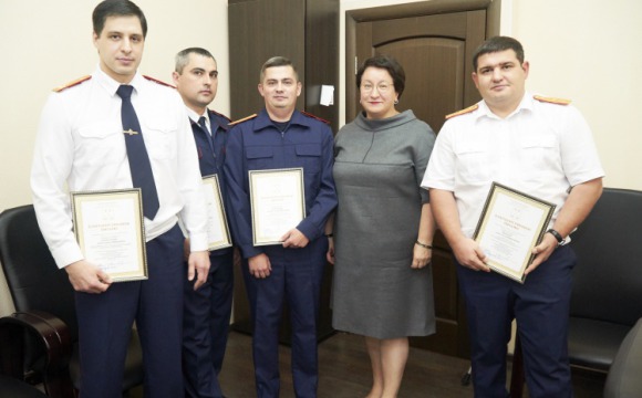 Эльмира Хаймурзина поздравила следователей Красногорска с профессиональным праздником