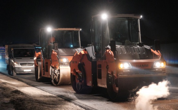 Вторая волна масштабного ремонта автодорог началась в Красногорске