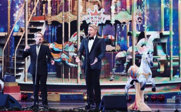 Красногорский вокалист спел дуэтом с Николаем Басковым в новогоднем выпуске программы «Лучше всех!»