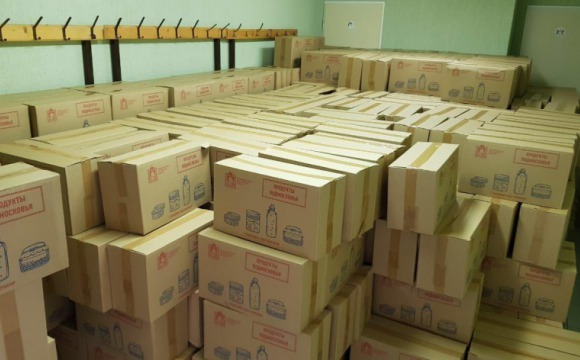 Более 600 продуктовых комплектов доставят малоимущим семьям красногорские волонтеры