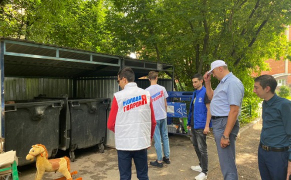 Активисты «Единой России» мониторят содержание контейнерных площадок в Красногорске