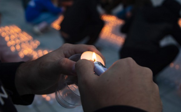 Акция «Свеча памяти» прошла в Нефедьево в День памяти и скорби