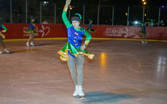 Яркие номера показали юные фигуристы из Красногорска в День зимних видов спорта