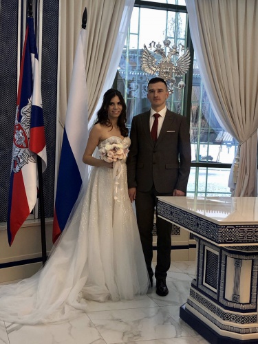 В Московском областном Дворце бракосочетания N3 зарегистрирована 190 пара!