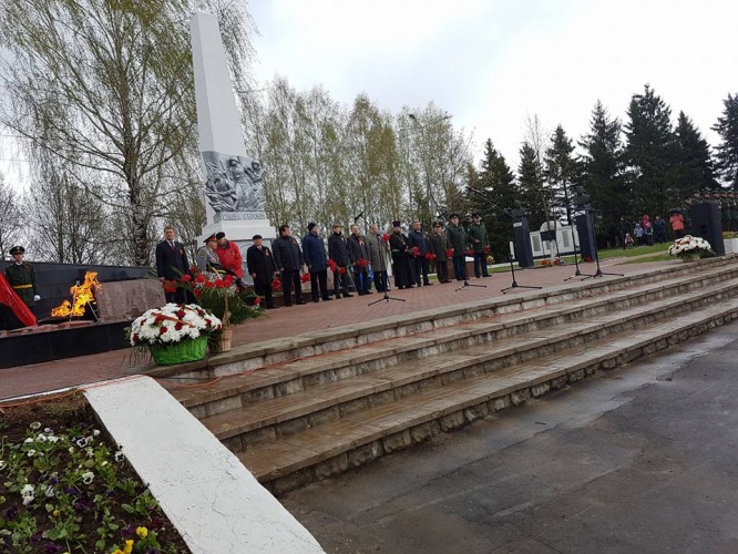 На Рубеже обороны в Нефедьево почтили память героев