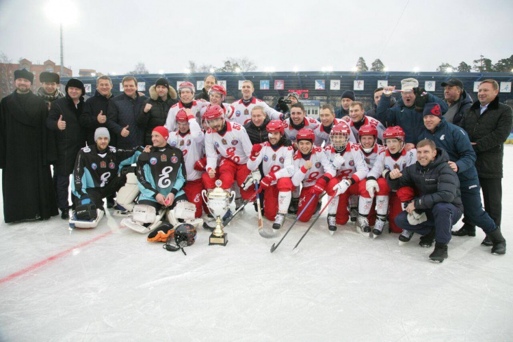 Финал Суперкубка России по хоккею с мячом прошел в Красногорске