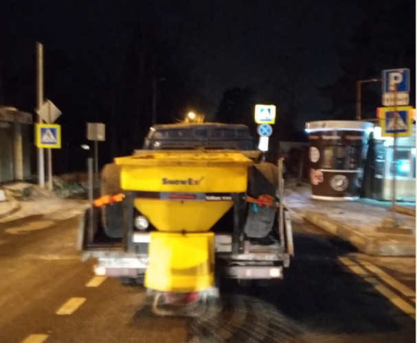 Красногорские дорожные службы перешли на зимний режим работы