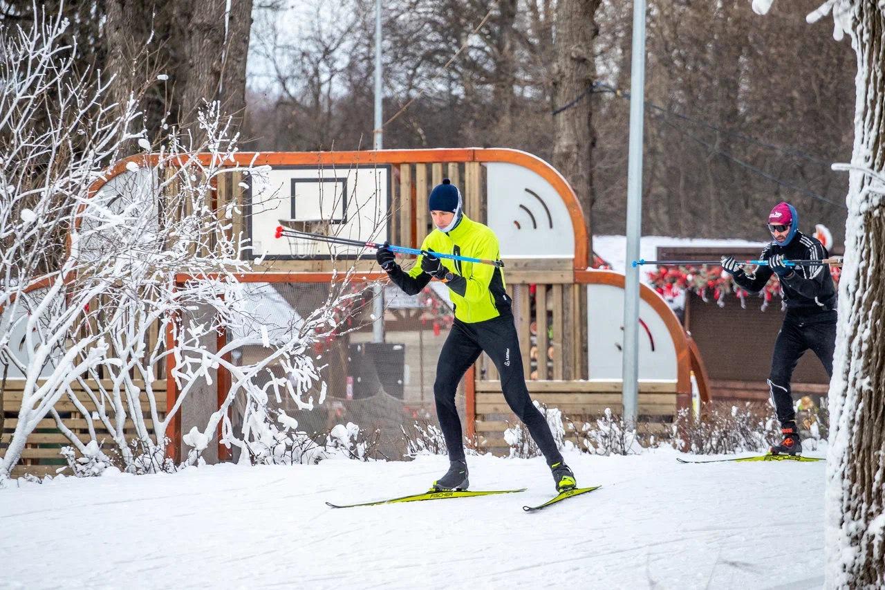 52 лыжные трассы открыты в парках Подмосковья