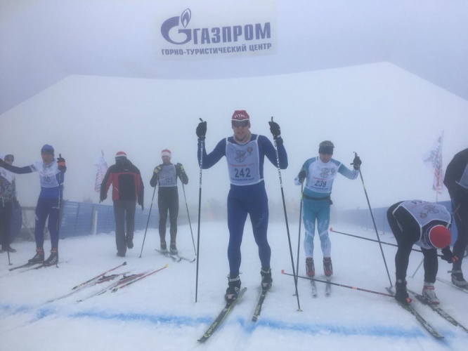 Житель Красногорска выиграл «серебро» на Лыжне России в Сочи