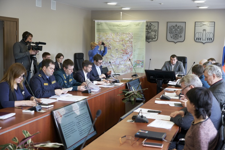 Противопаводковую подготовку обсудили в администрации Красногорска