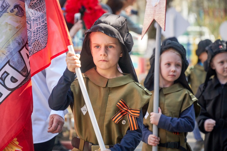 «Парад Победы» прошел в красногорском детском саду