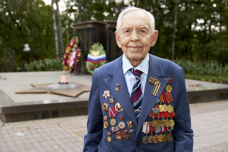 Красногорский ветеран рассказал о том, как попал на фронт
