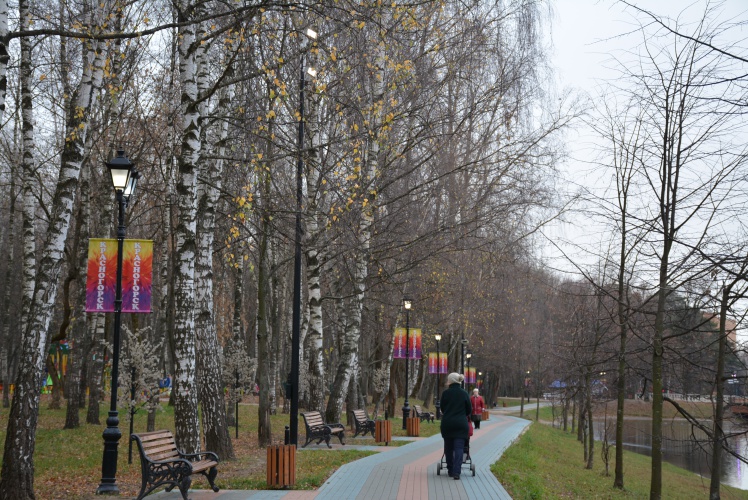 Освещение на Ивановских прудах в Красногорске частично восстановлено