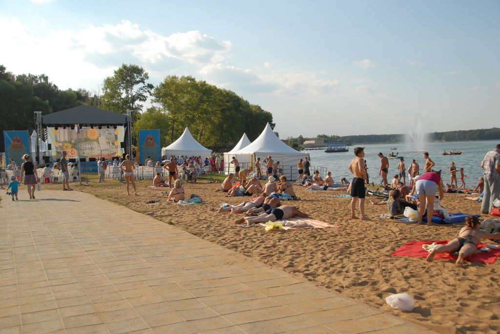 В Московской области будет увеличено количество официальных пляжей