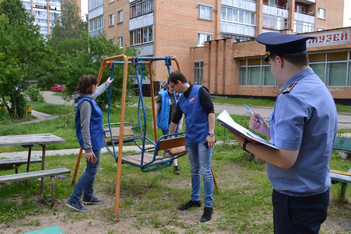 В Московской области усиливается контроль за надлежащим содержанием детских игровых площадок