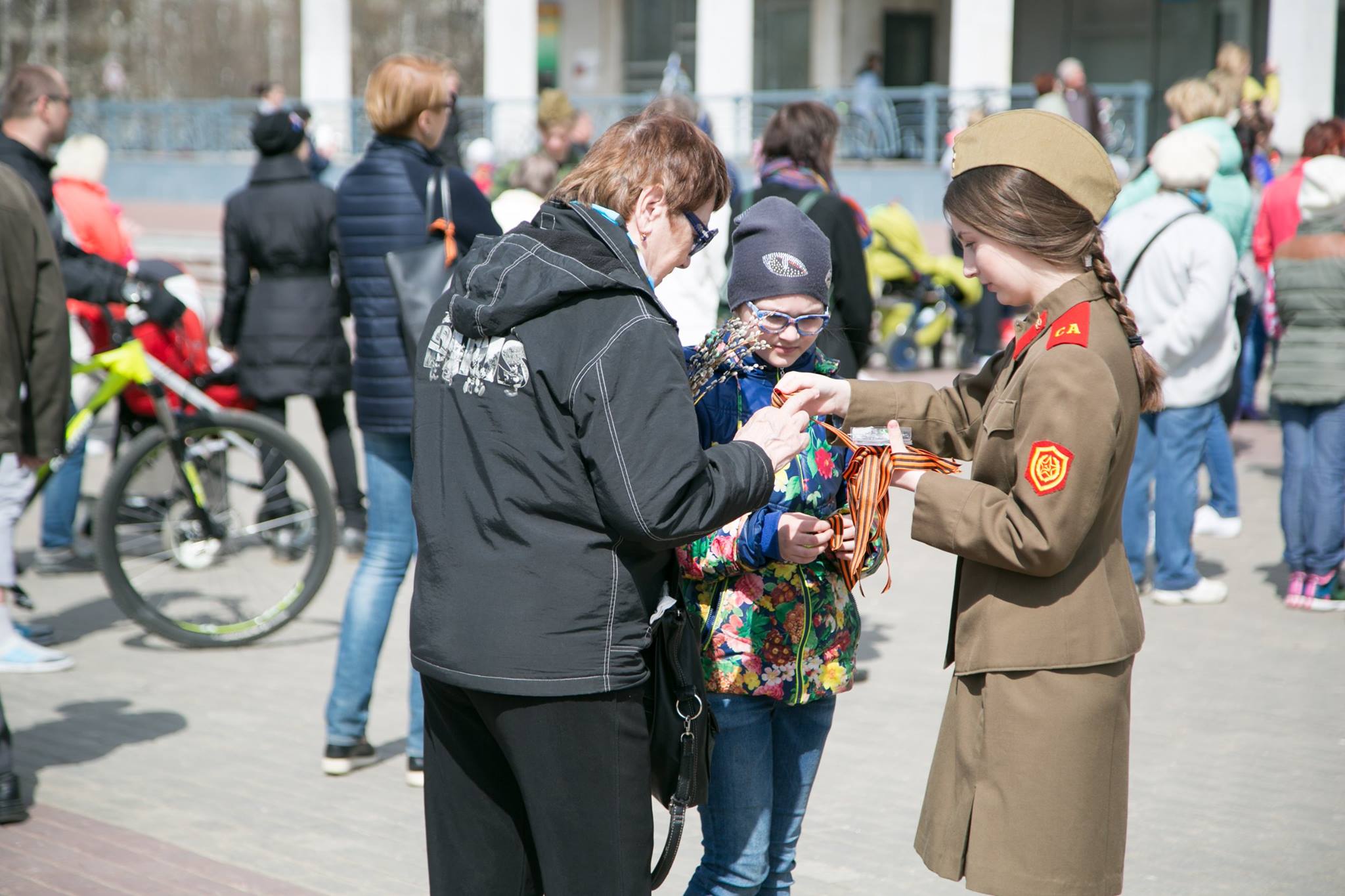 Старт районной молодёжной акции «Георгиевская ленточка» состоялся в Красногорске
