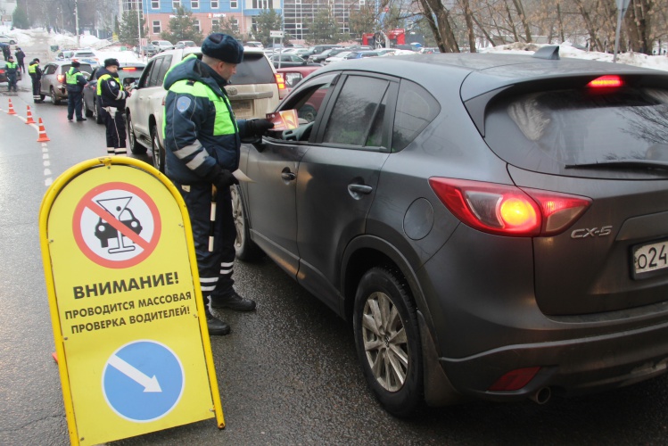 Акция "Нетрезвый водитель" прошла в Красногорске