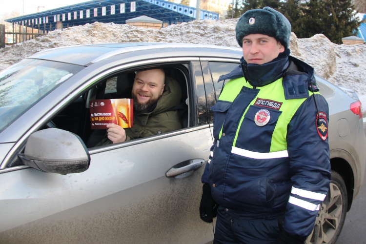 Госавтоинспекция Красногорска провела акцию «Нетрезвый водитель»