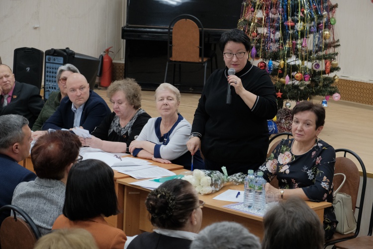 Совет ветеранов Красногорска подводит итоги года