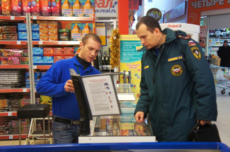 В Московской области контролируется пожарная безопасность мест хранения и продажи пиротехники