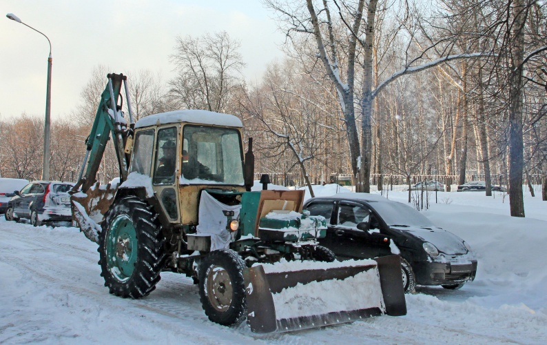 В Московской области определено 220 мест для вывоза снега