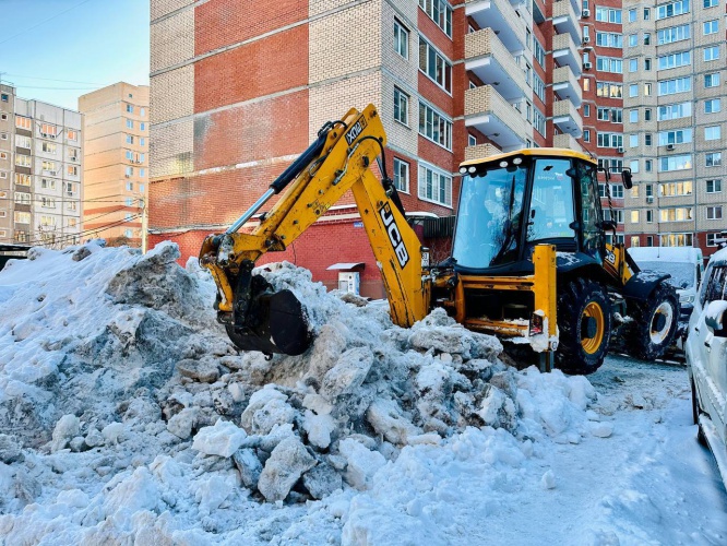 Адресный перечень и график комплексной уборки от снега дворов и общественных пространств в городском округе Красногорск