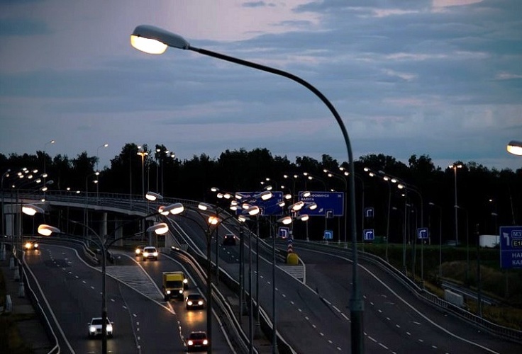 Более 9000 м линий наружного освещения построят в Красногорске