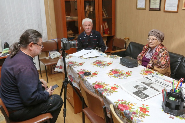 Центральный государственный архив Московской области продолжает работу по записи воспоминаний ветеранов Великой Отечественной войны