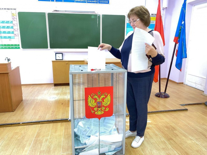 9 сентября – второй день голосования в Красногорске 