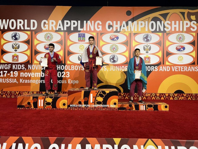 Красногорские спортсмены заняли призовые места на Чемпионате Мира по грэпплингу