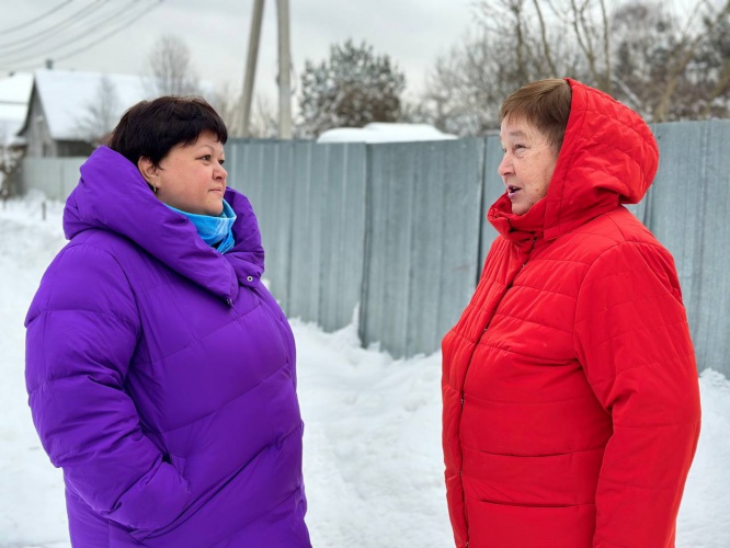 С любовью в сердце: общественница из Красногорска помогает жителям деревни Тимошкино
