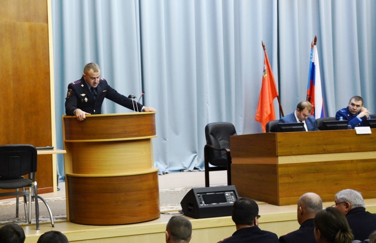 Красногорские полицейские подвели итоги работы за девять месяцев текущего года