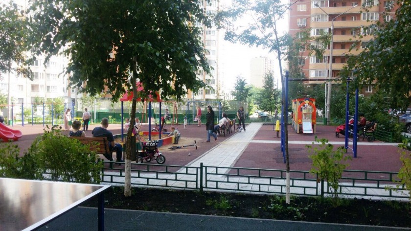 4 новые детские площадки открыты в Красногорске