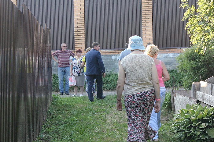 Встреча с жителями деревни Грибаново