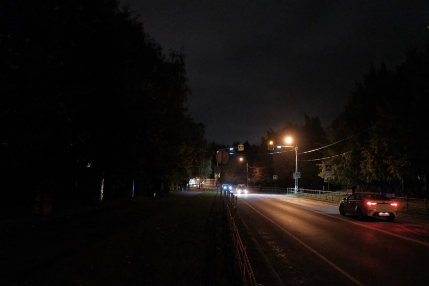 Направленная подсветка появилась на пешеходных переходах Красногорска