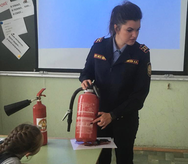 Обучение правилам пожарной безопасности