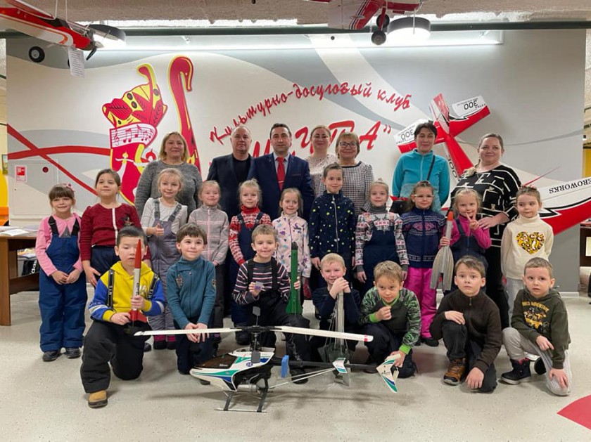В КДК «Мечта» открылась выставка детского технического творчества