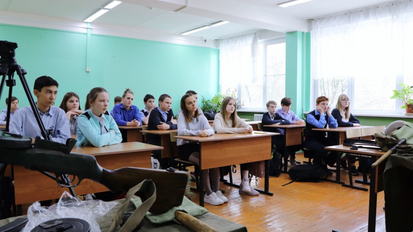 В Красногорске прошли первые уроки «живой» истории