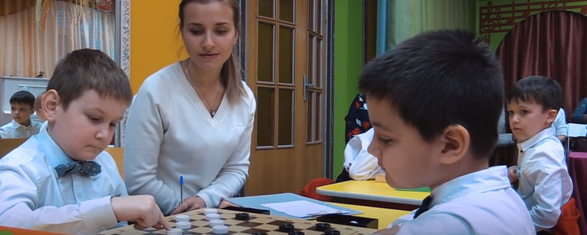 Дошкольники Красногорска приняли участие в турнире по шашкам