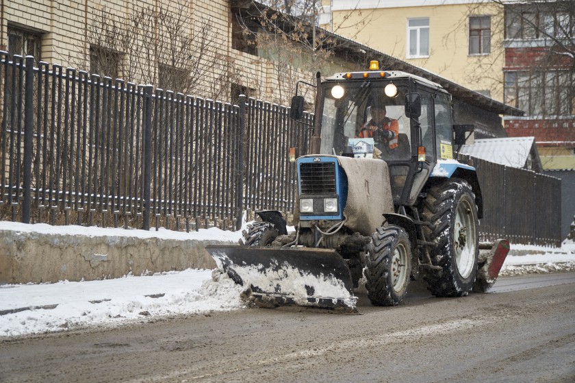 В Красногорске из-за снегопада коммунальные службы переведены на усиленный режим работы