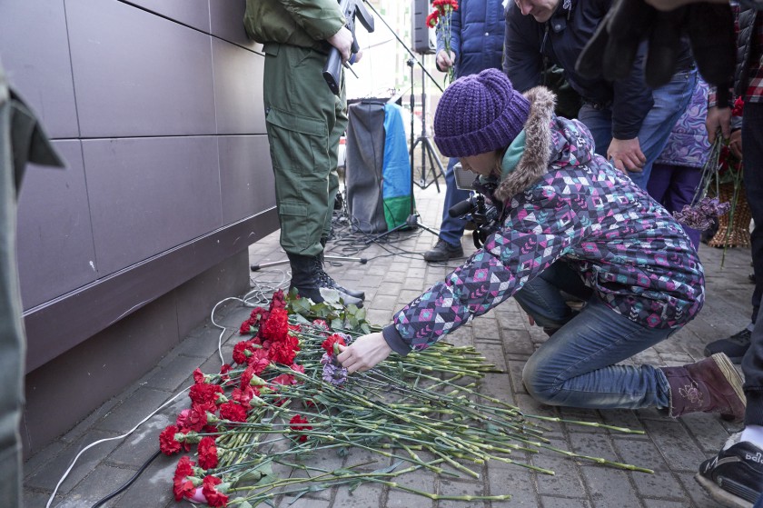 В Красногорске торжественно открыли мемориальную доску памяти Никиты Белянкина