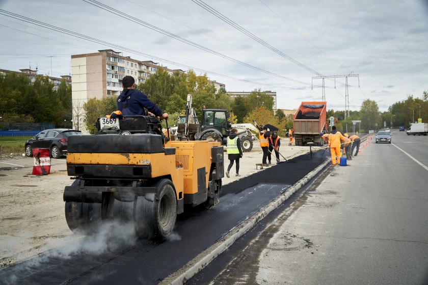 Тротуар вдоль улицы Кирова достроят в начале октября ⠀