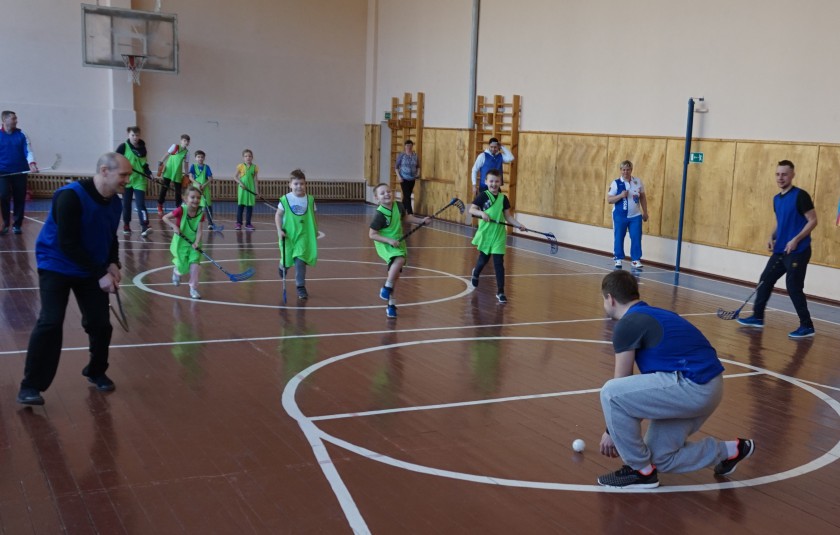 Мастер-классы по хоккею с мячом проходят в школах Красногорска