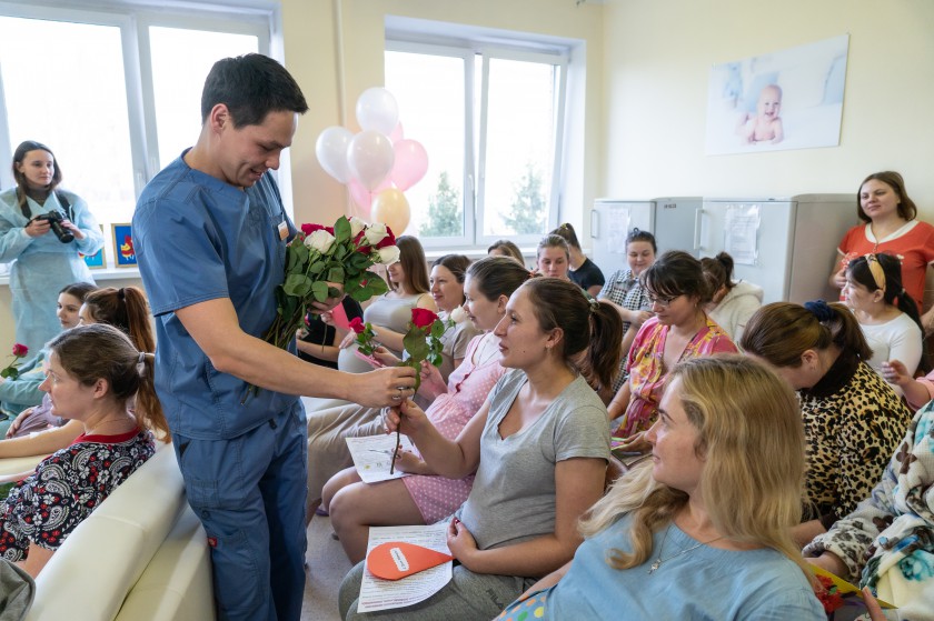 В Красногорском роддоме отпраздновали День матери